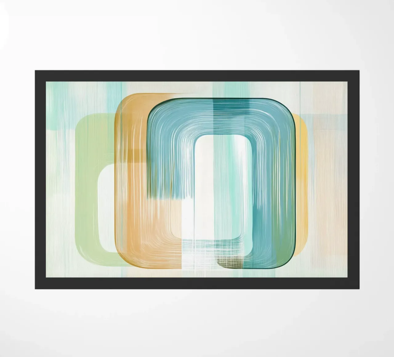 Abstract boho doormat by Imagine