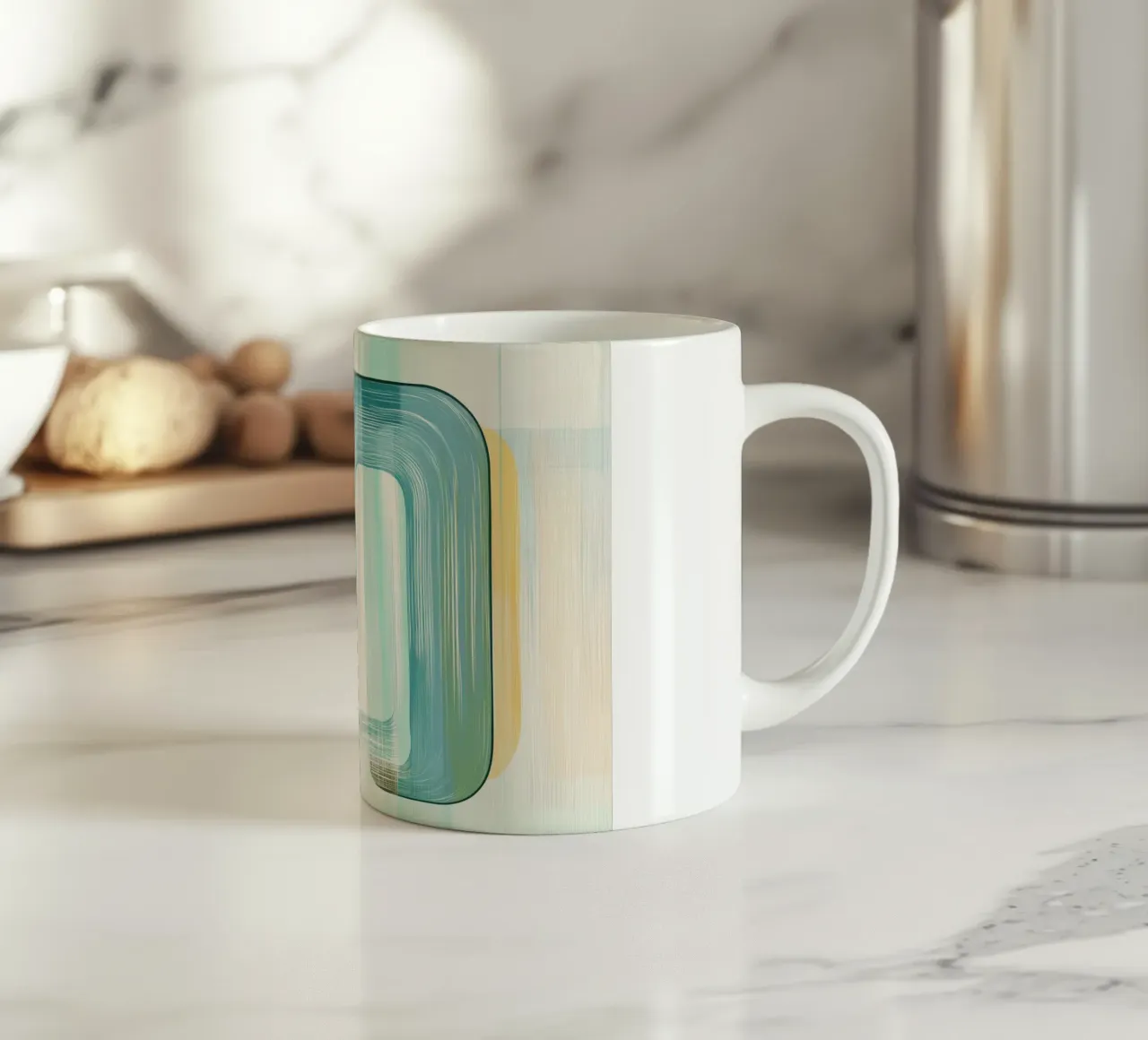 Abstract boho tazza in ceramica da Imagine