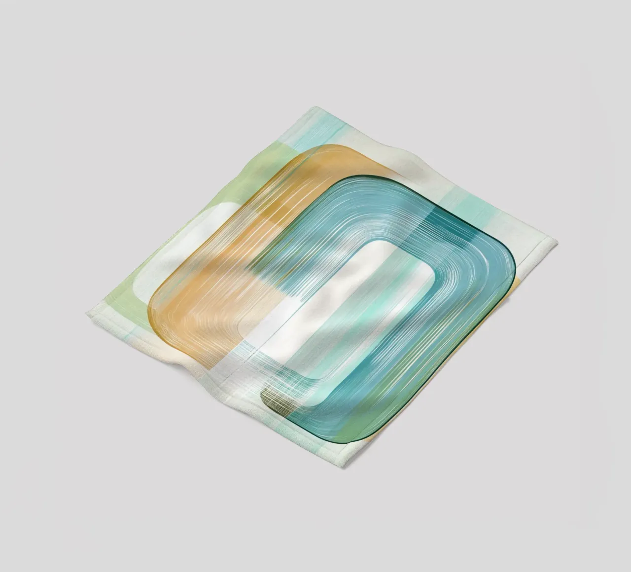 Abstract boho coperta in pile da Imagine