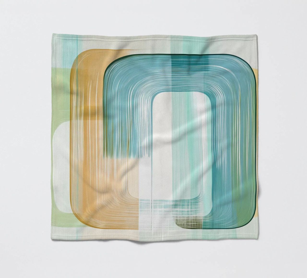 Abstract boho coperta in pile da Imagine