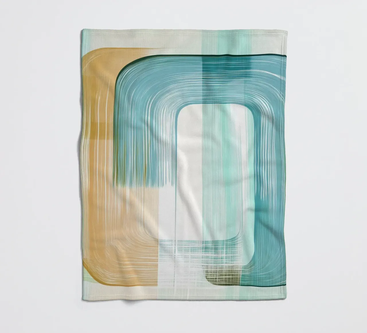 Abstract boho coperta in pile da Imagine