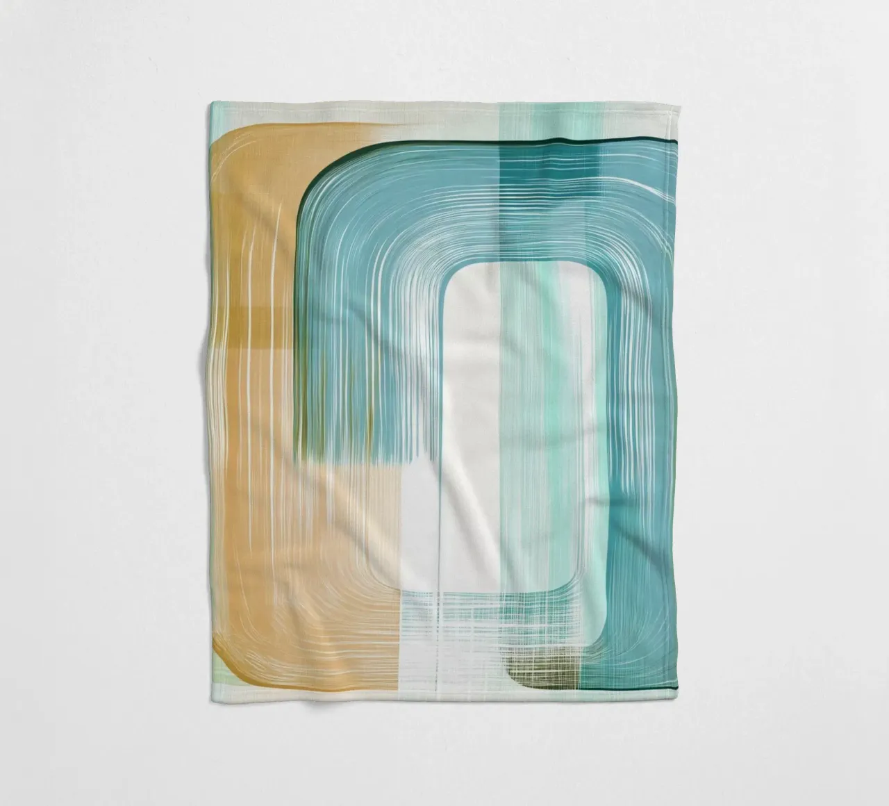 Abstract boho coperta in pile da Imagine