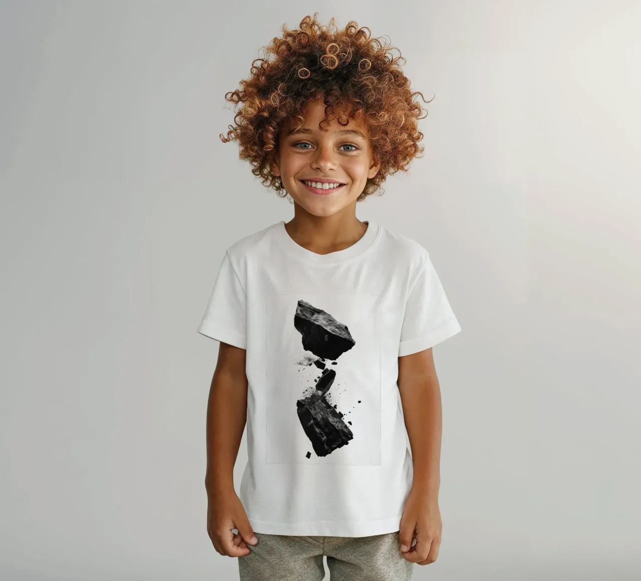 Rocks cracking t-shirt bambini da LeDieg