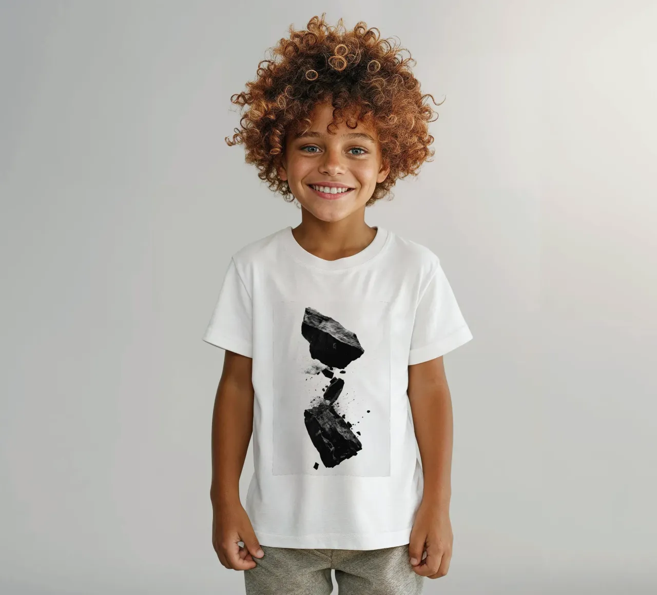 Rocks cracking t-shirt bambini da LeDieg