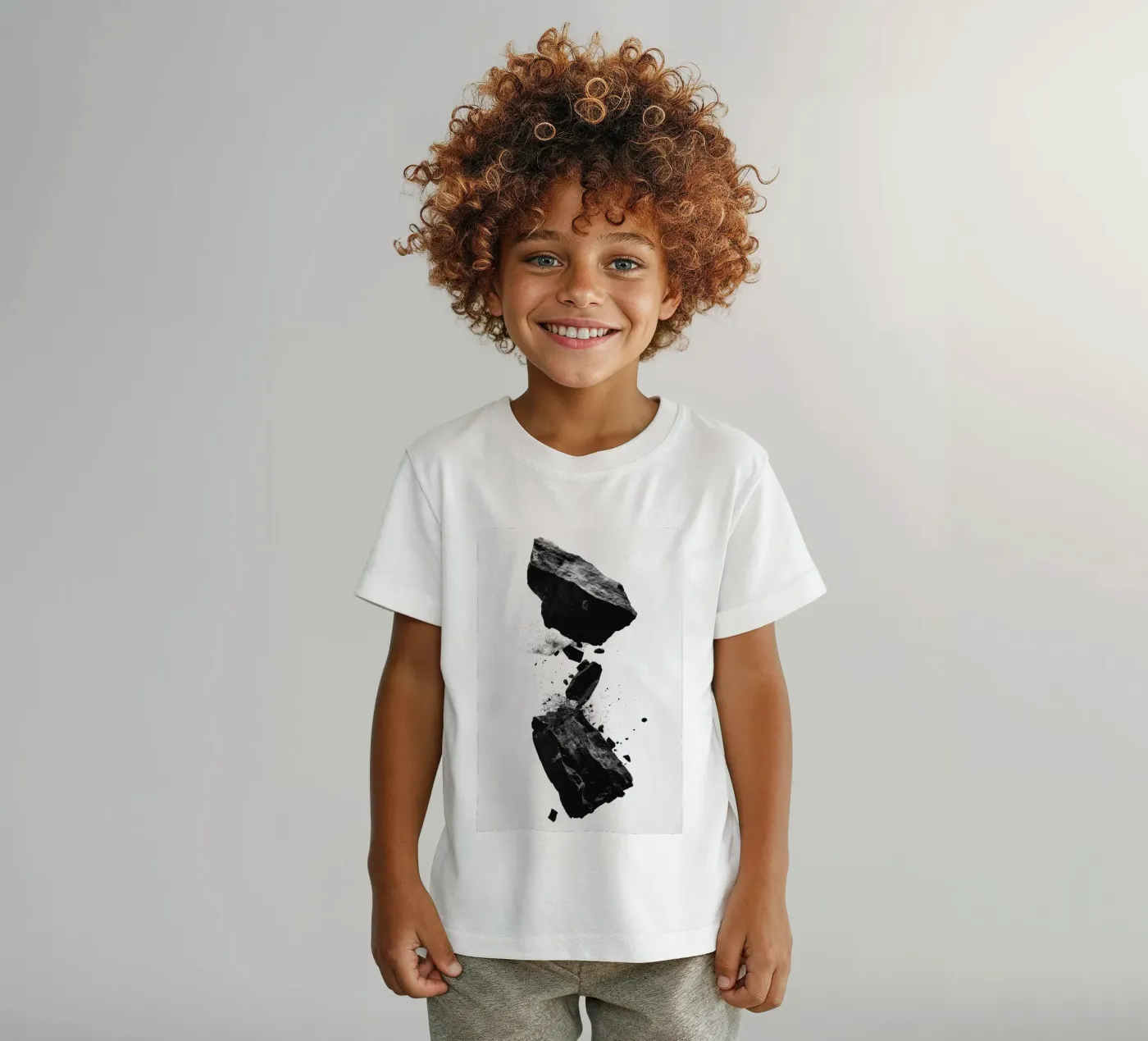 Rocks cracking t-shirt bambini da LeDieg