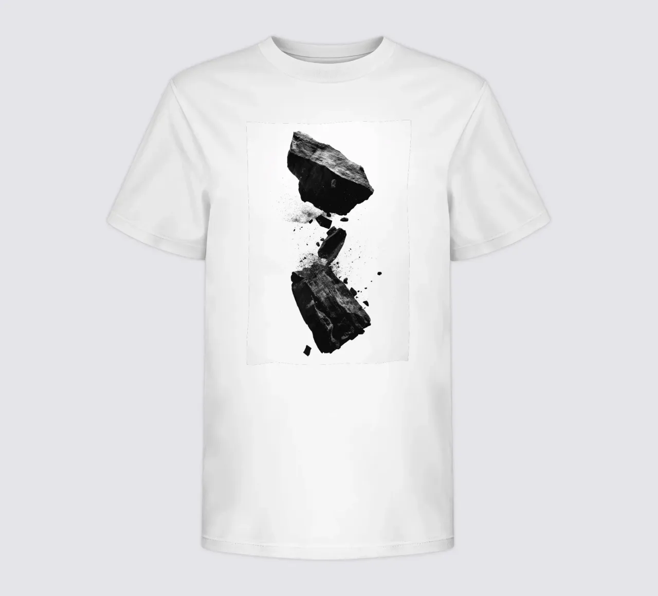 Rocks cracking t-shirt bambini da LeDieg