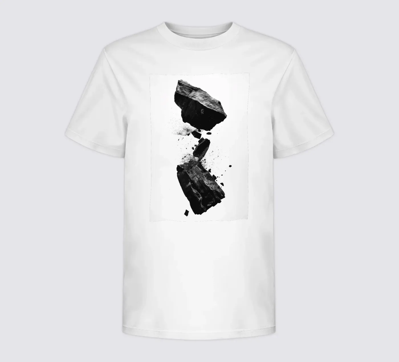 Rocks cracking t-shirt bambini da LeDieg