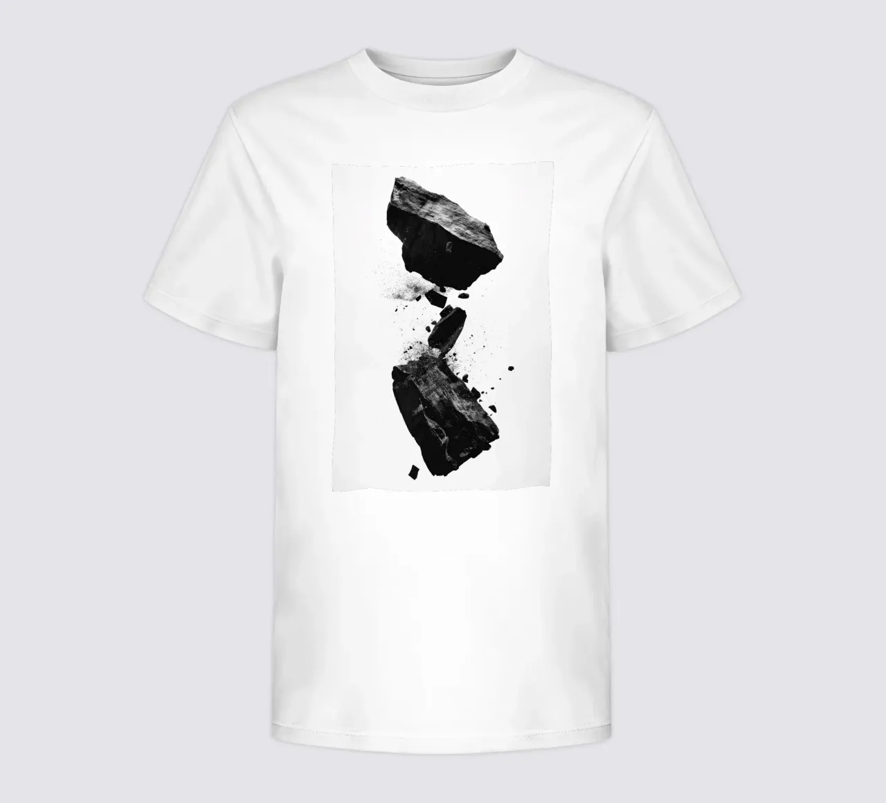 Rocks cracking t-shirt bambini da LeDieg
