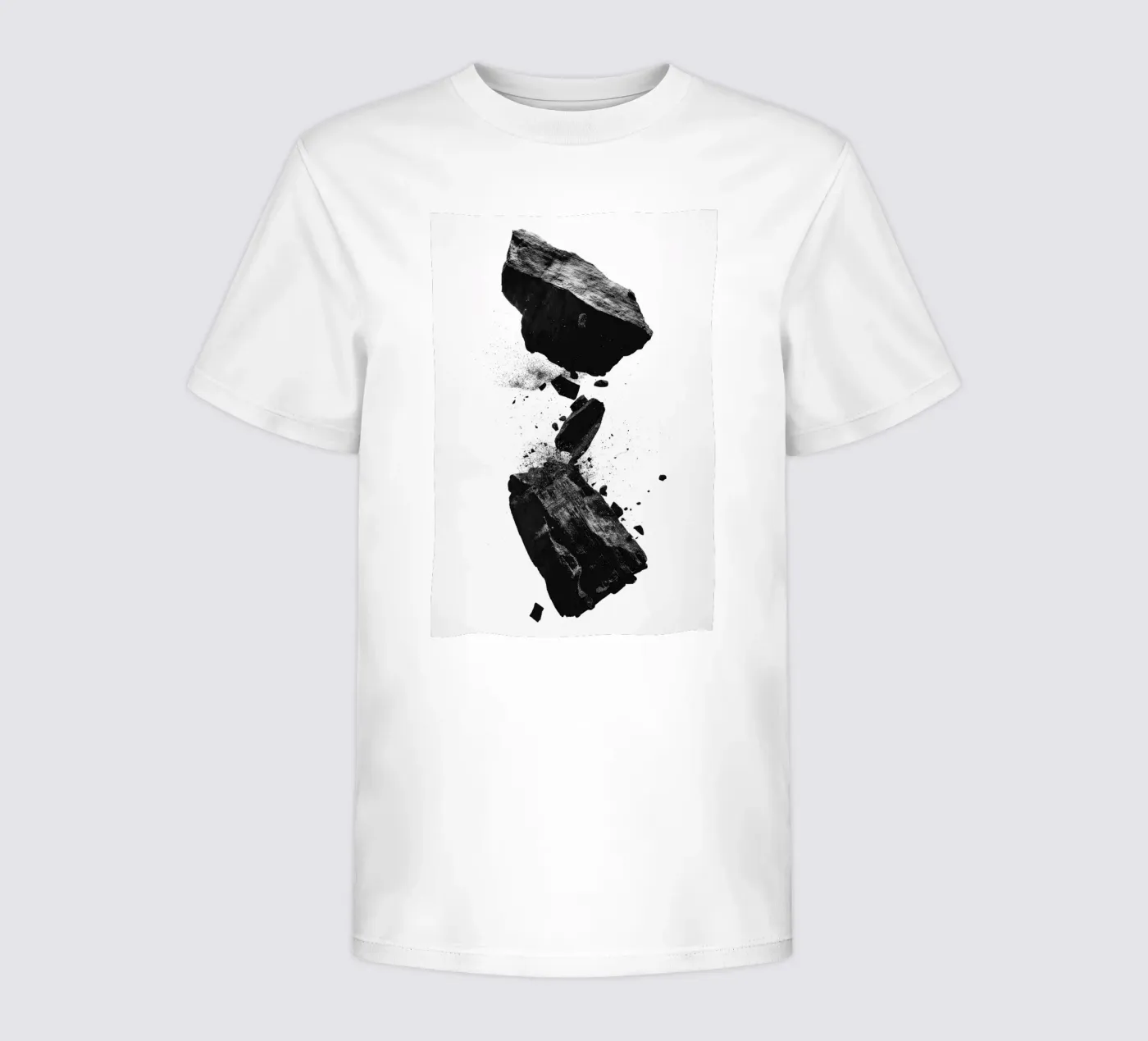 Rocks cracking t-shirt bambini da LeDieg