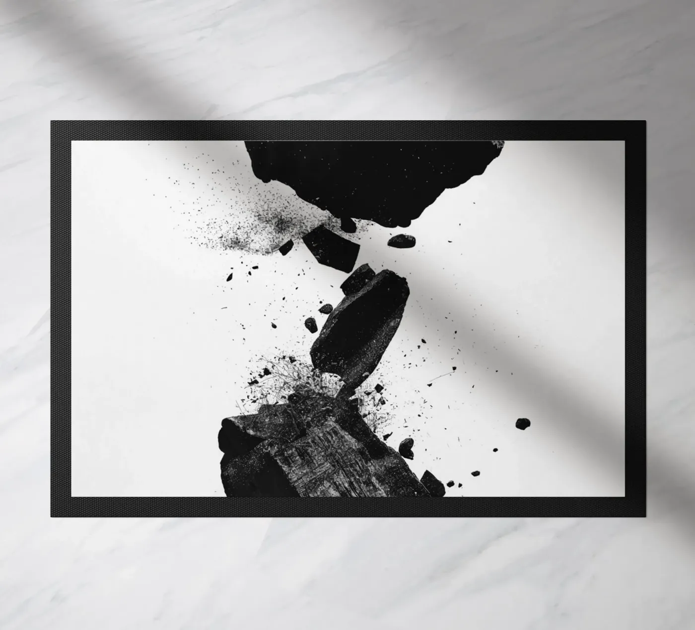 Rocks cracking Fußmatte von LeDieg