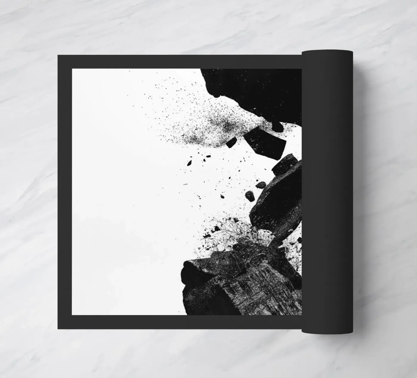 Rocks cracking Fußmatte von LeDieg