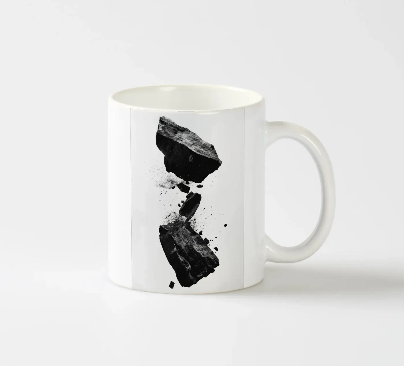 Rocks cracking Keramik Tasse von LeDieg