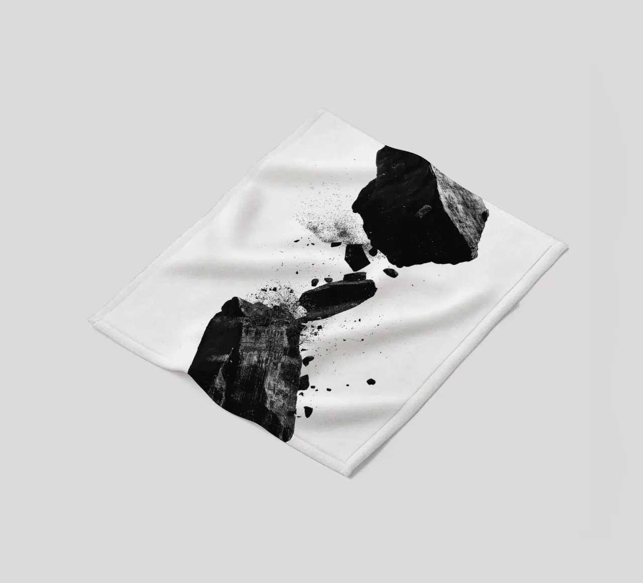 Rocks cracking Fleecedecke von LeDieg