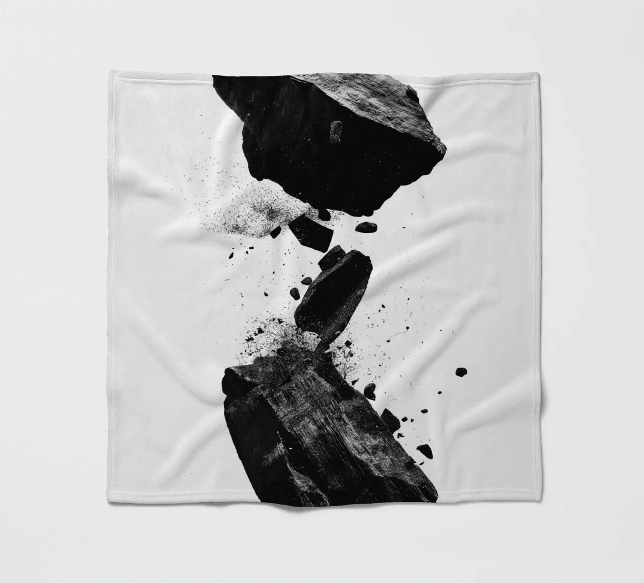 Rocks cracking Fleecedecke von LeDieg