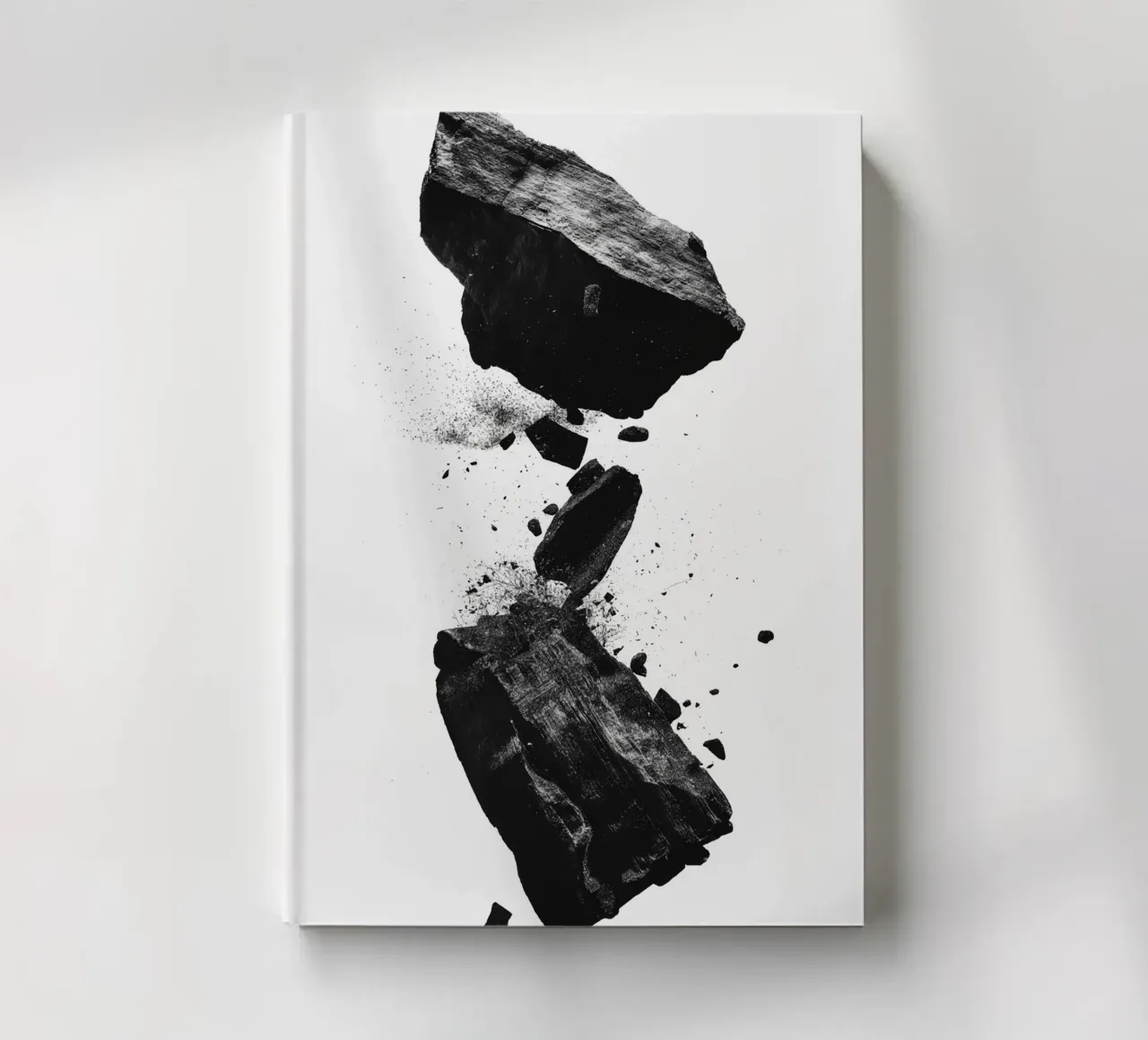 Rocks cracking notebook by LeDieg