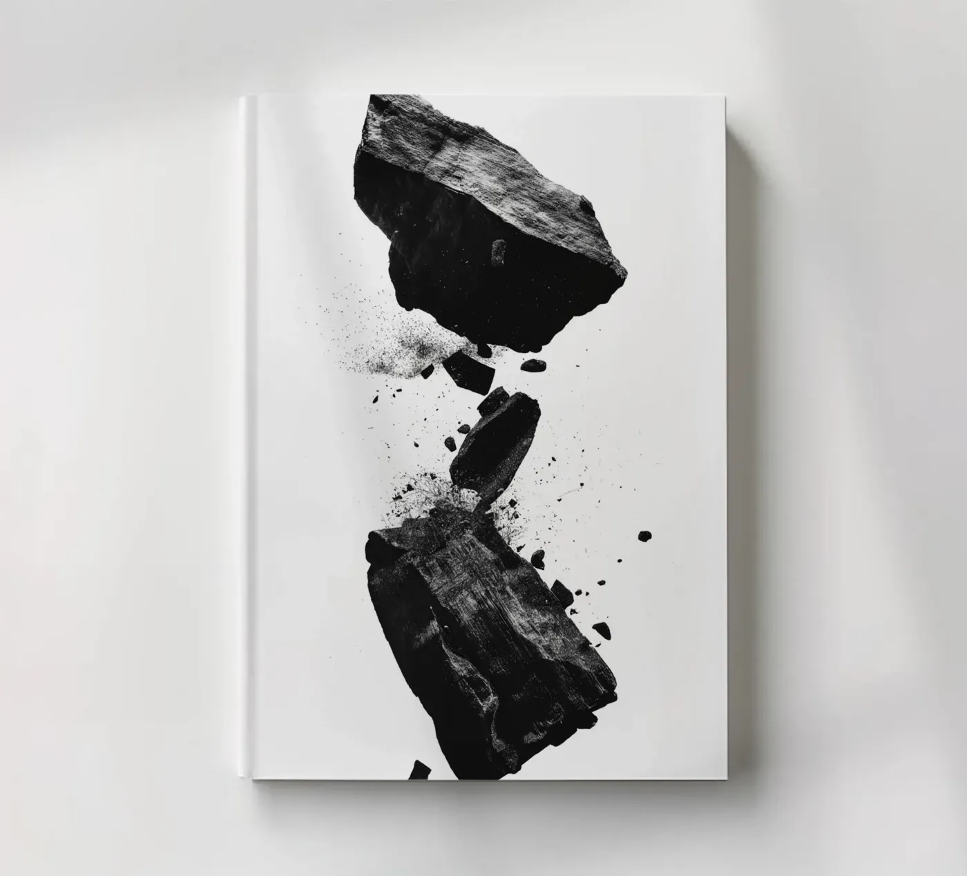 Rocks cracking notebook by LeDieg
