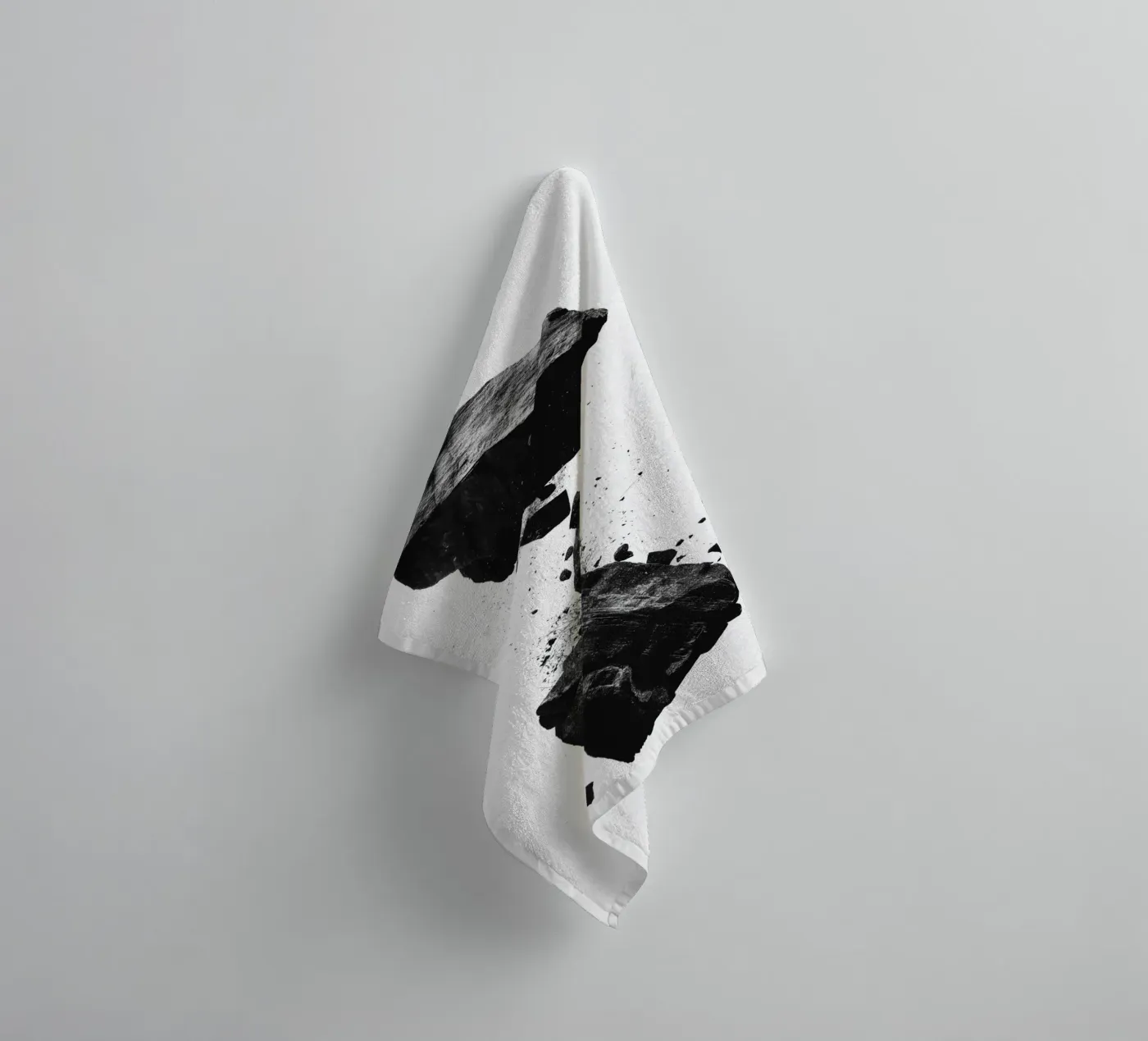 Rocks cracking badhanddoek van LeDieg