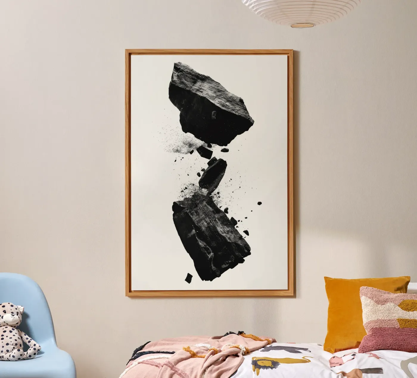 Rocks cracking alluminio dibond da LeDieg