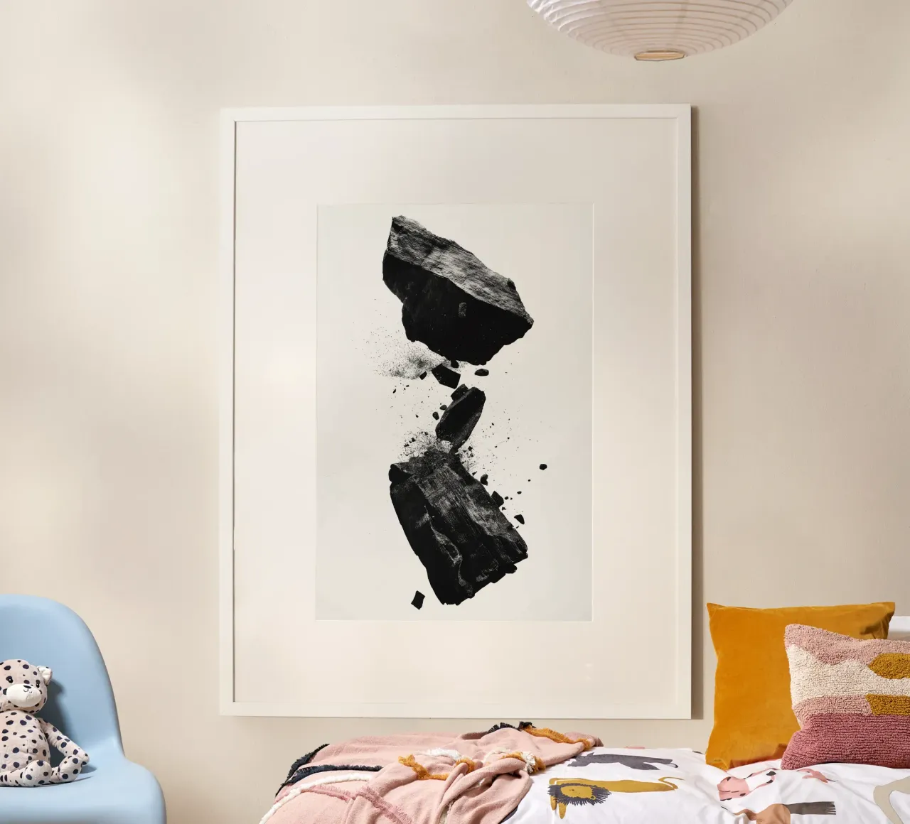 Rocks cracking poster by LeDieg