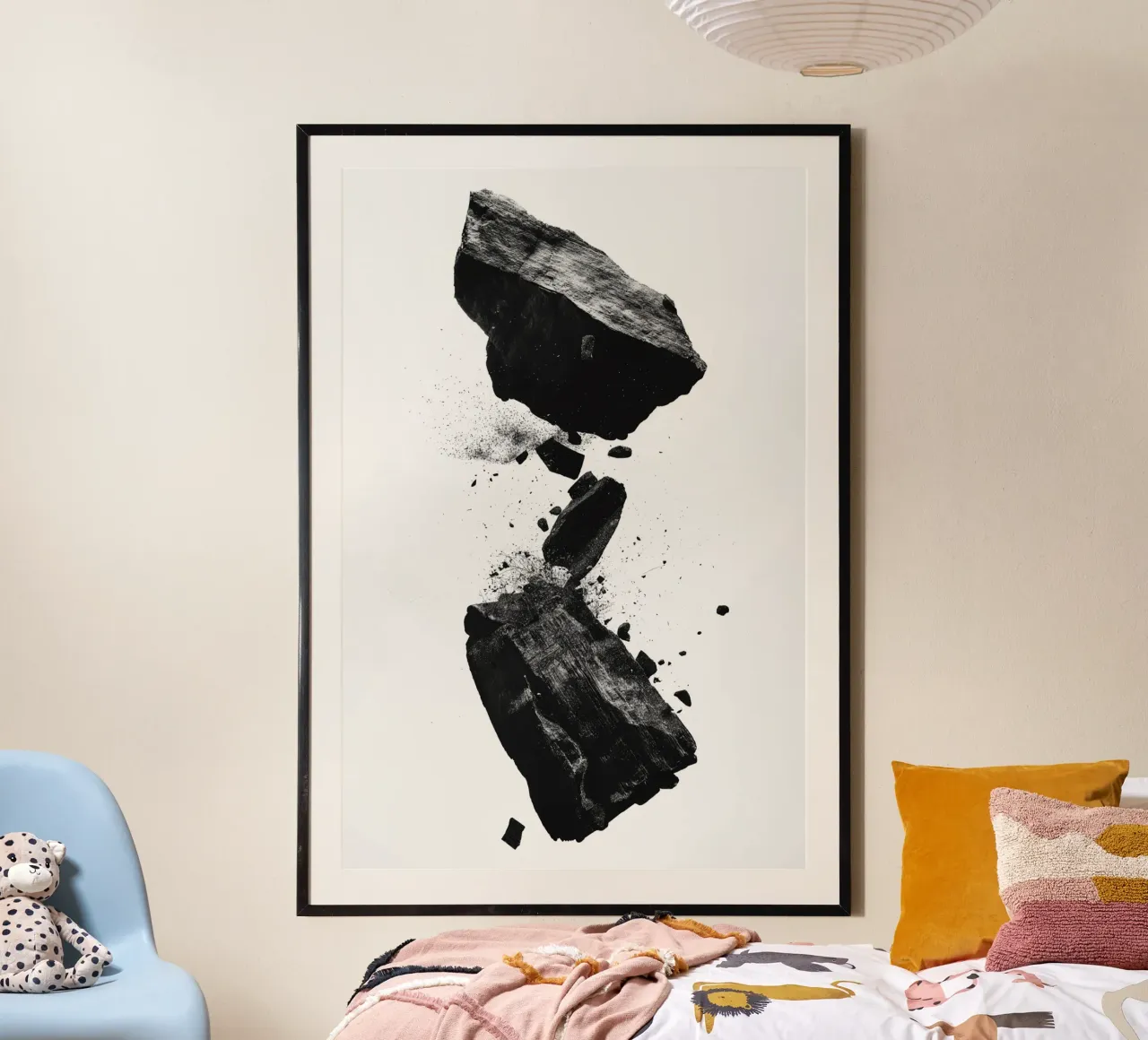 Rocks cracking carta hahnemühle da LeDieg