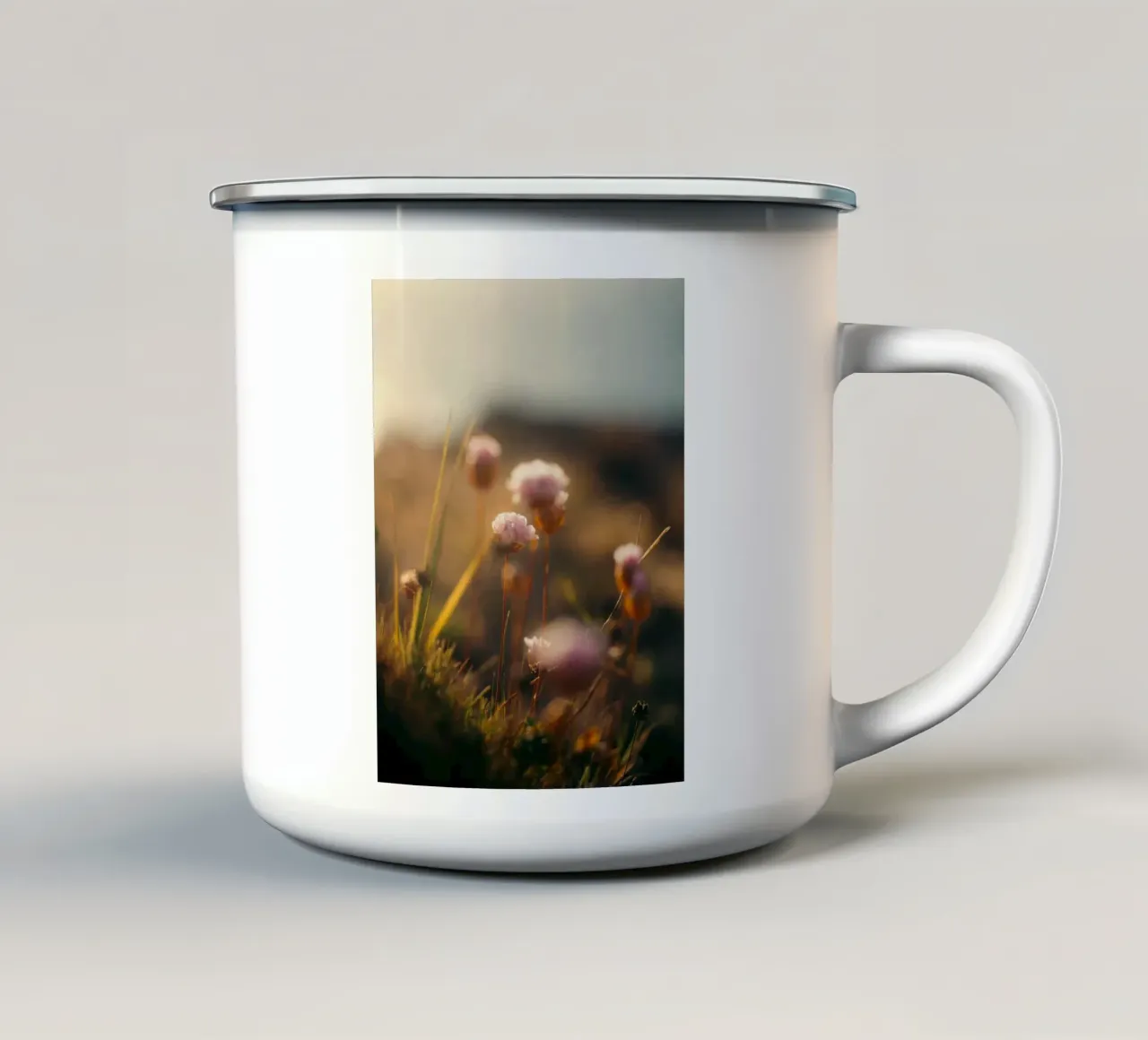 fiori mare tazza in smalto da Earthly Visions