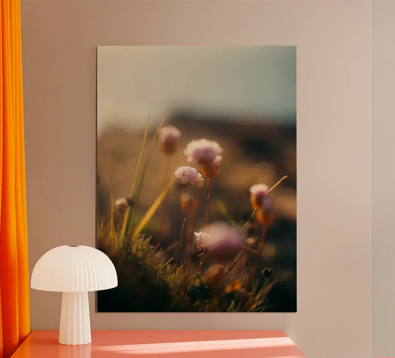 fiori mare poster con telaio in plastica da Earthly Visions