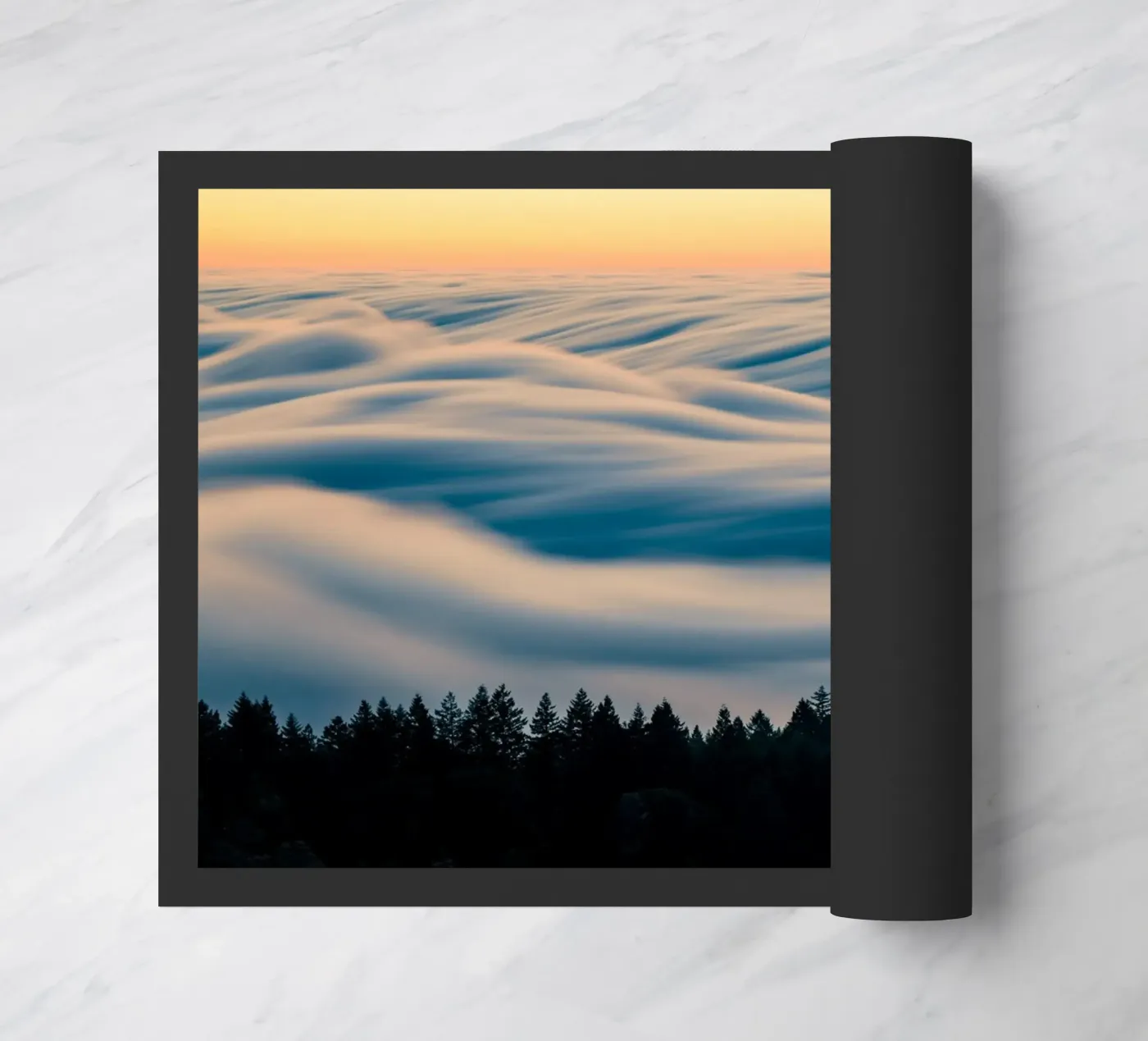 clouds forest paillasson de Earthly Visions