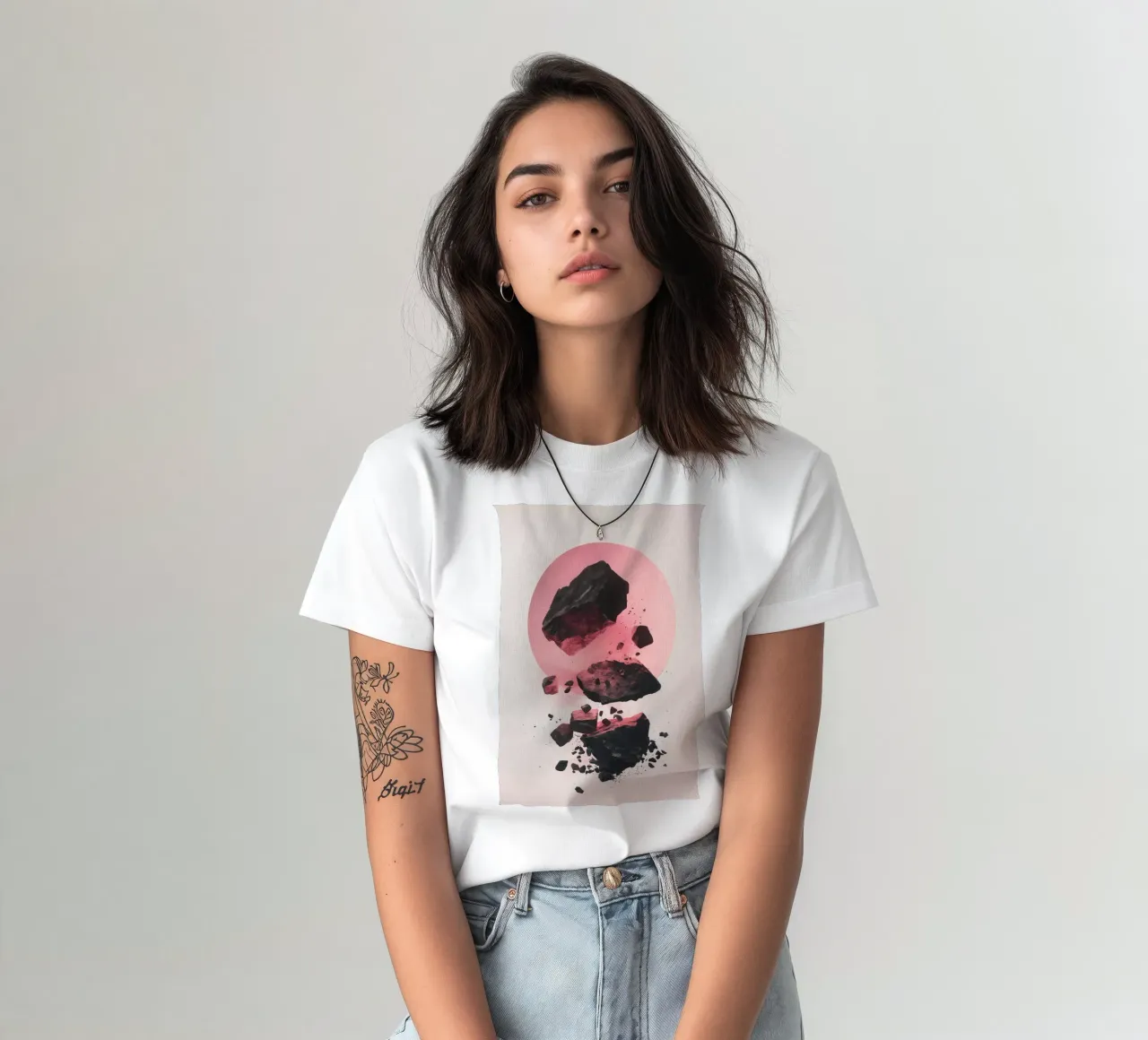 Rocks colliding 3 t-shirt da LeDieg