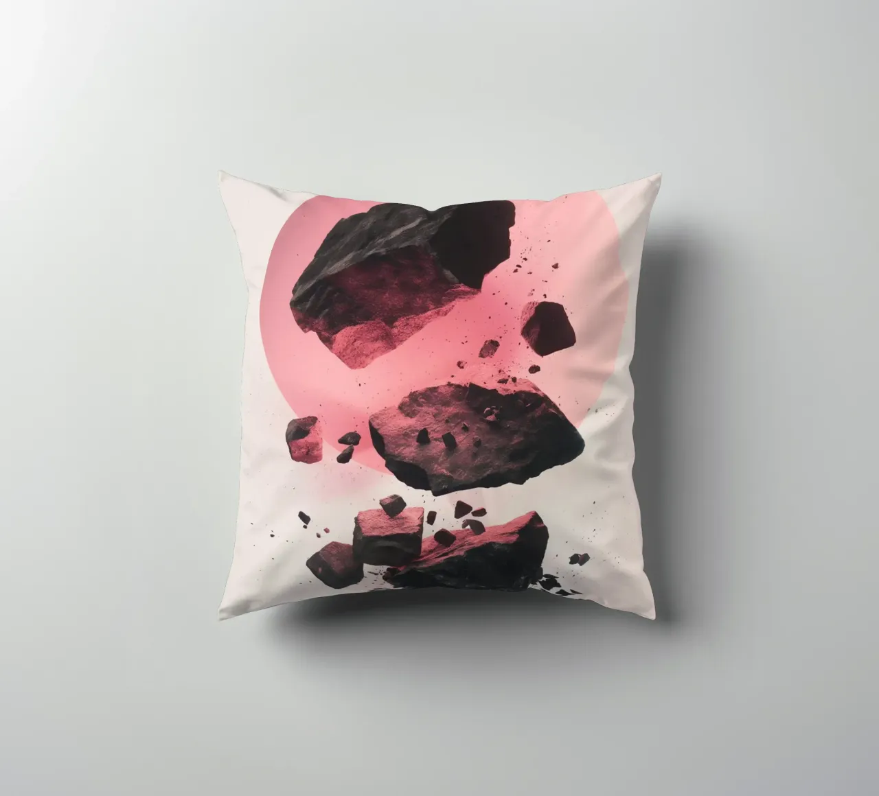 Rocks colliding 3 cuscino da LeDieg