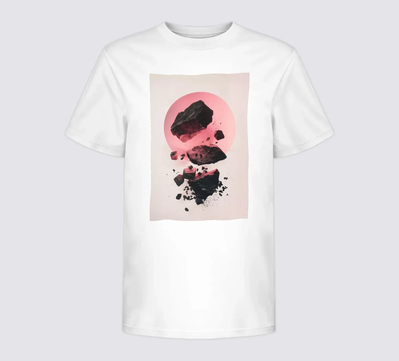 Rocks colliding 3 t-shirt bambini da LeDieg