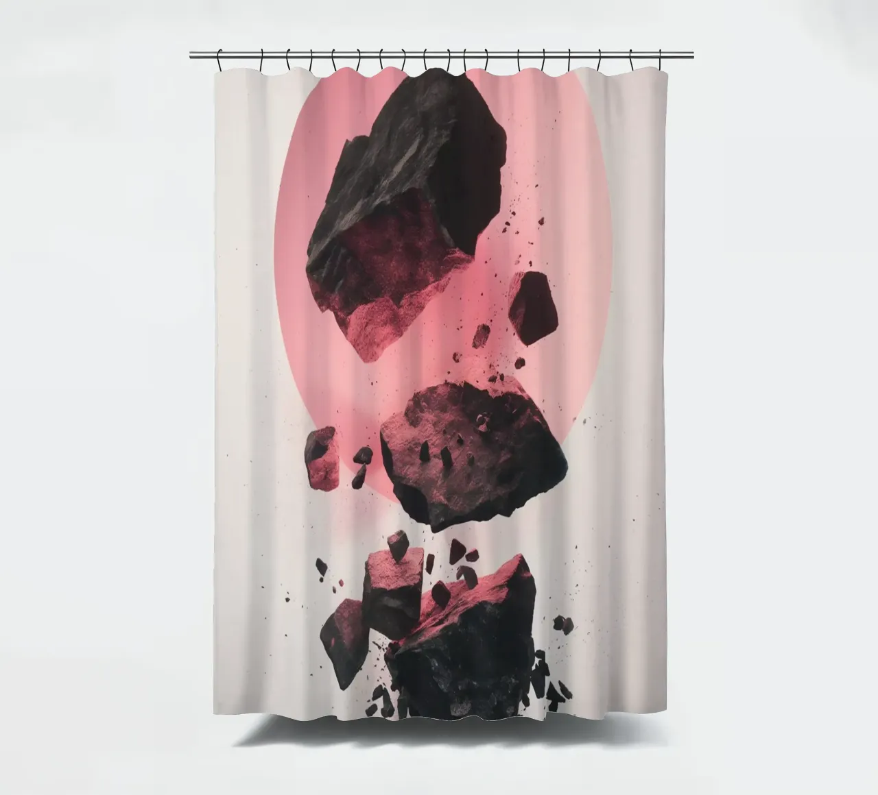 Rocks colliding 3 tenda da doccia da LeDieg