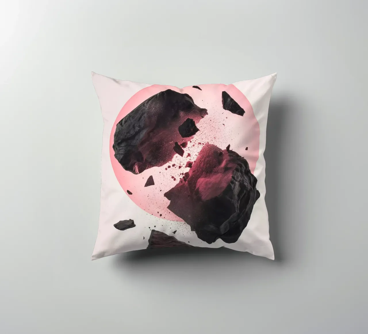 Rocks colliding 2 cuscino da LeDieg