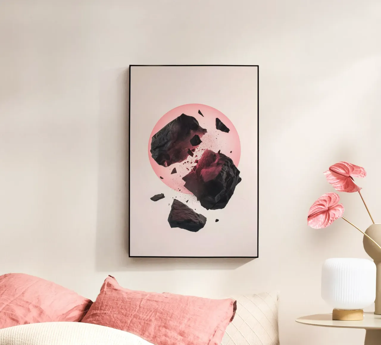 Rocks colliding 2 plexiglass da LeDieg