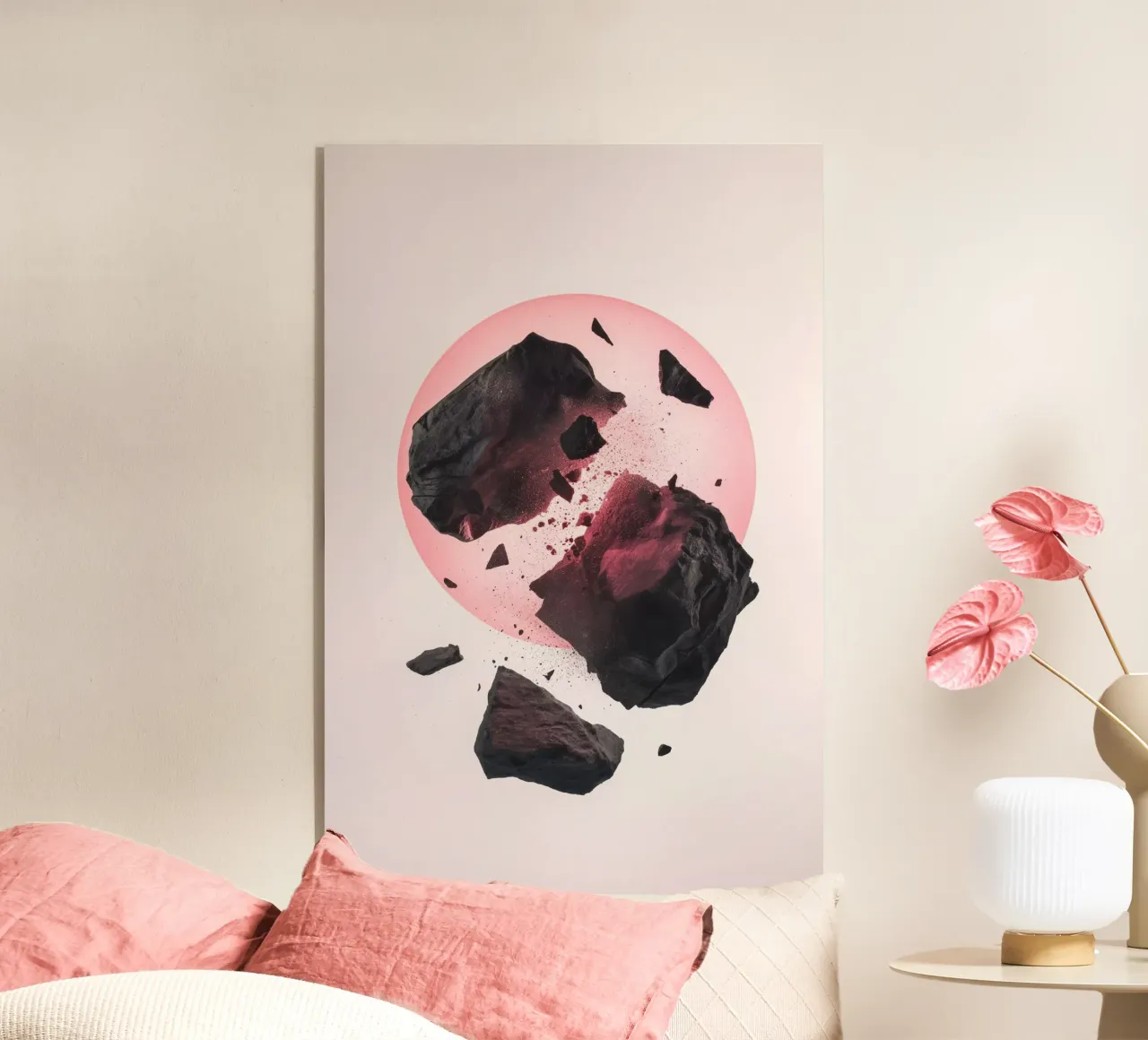 Rocks colliding 2 plexiglass da LeDieg