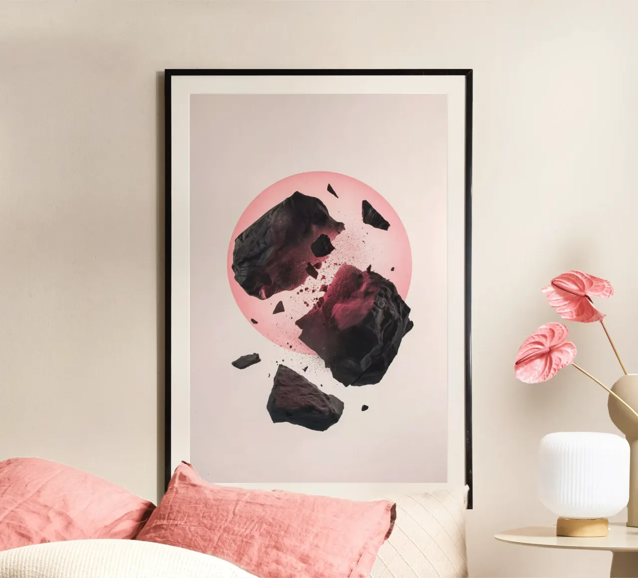 Rocks colliding 2 poster da LeDieg