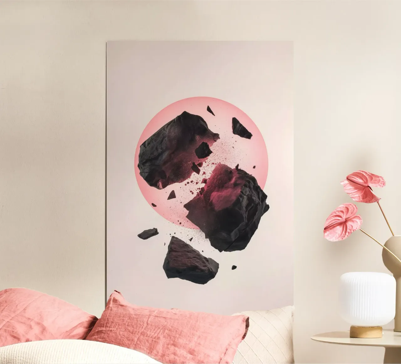 Rocks colliding 2 poster da LeDieg