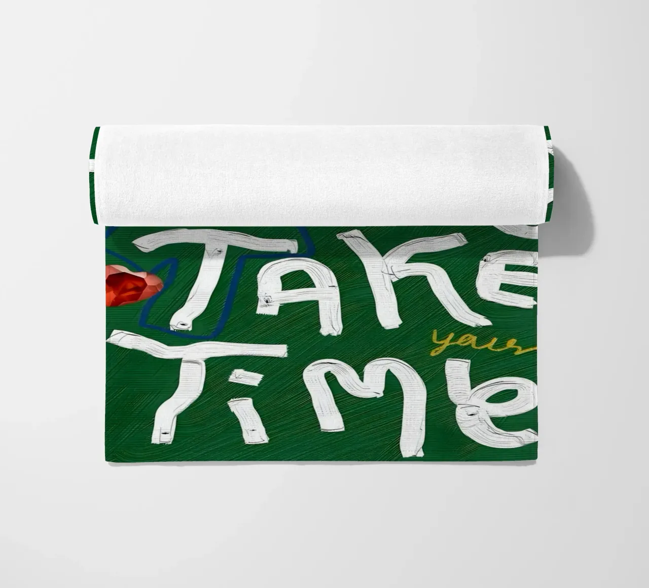 Good Things Take Time telo mare da Type & Tape