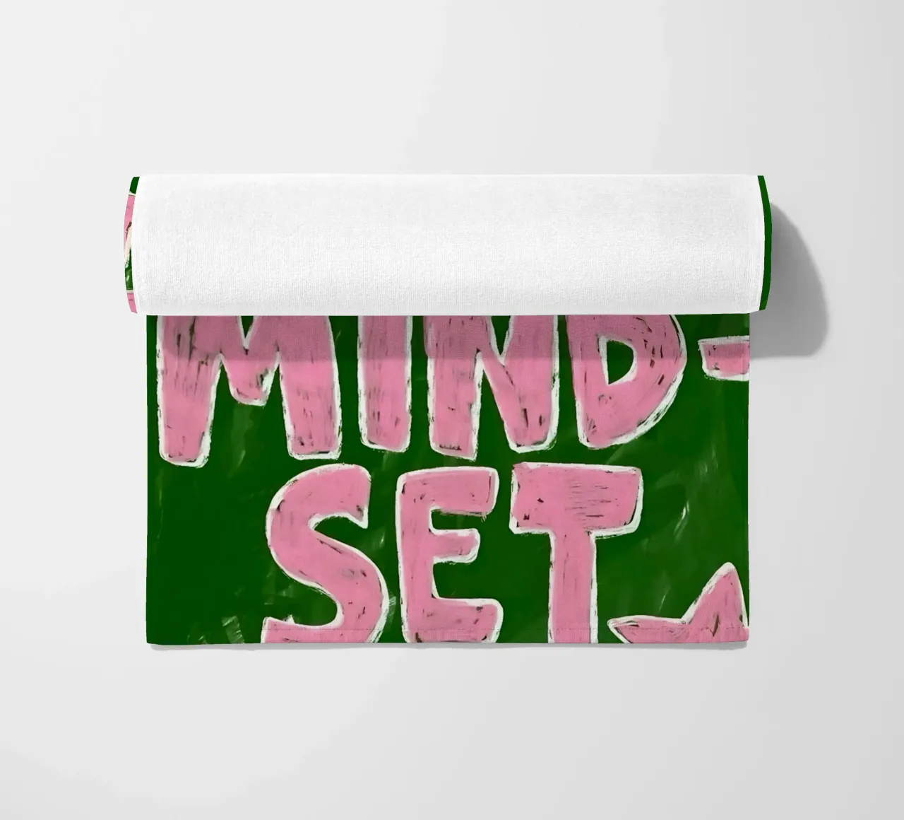 lucky iş a Mindset telo mare da Type & Tape