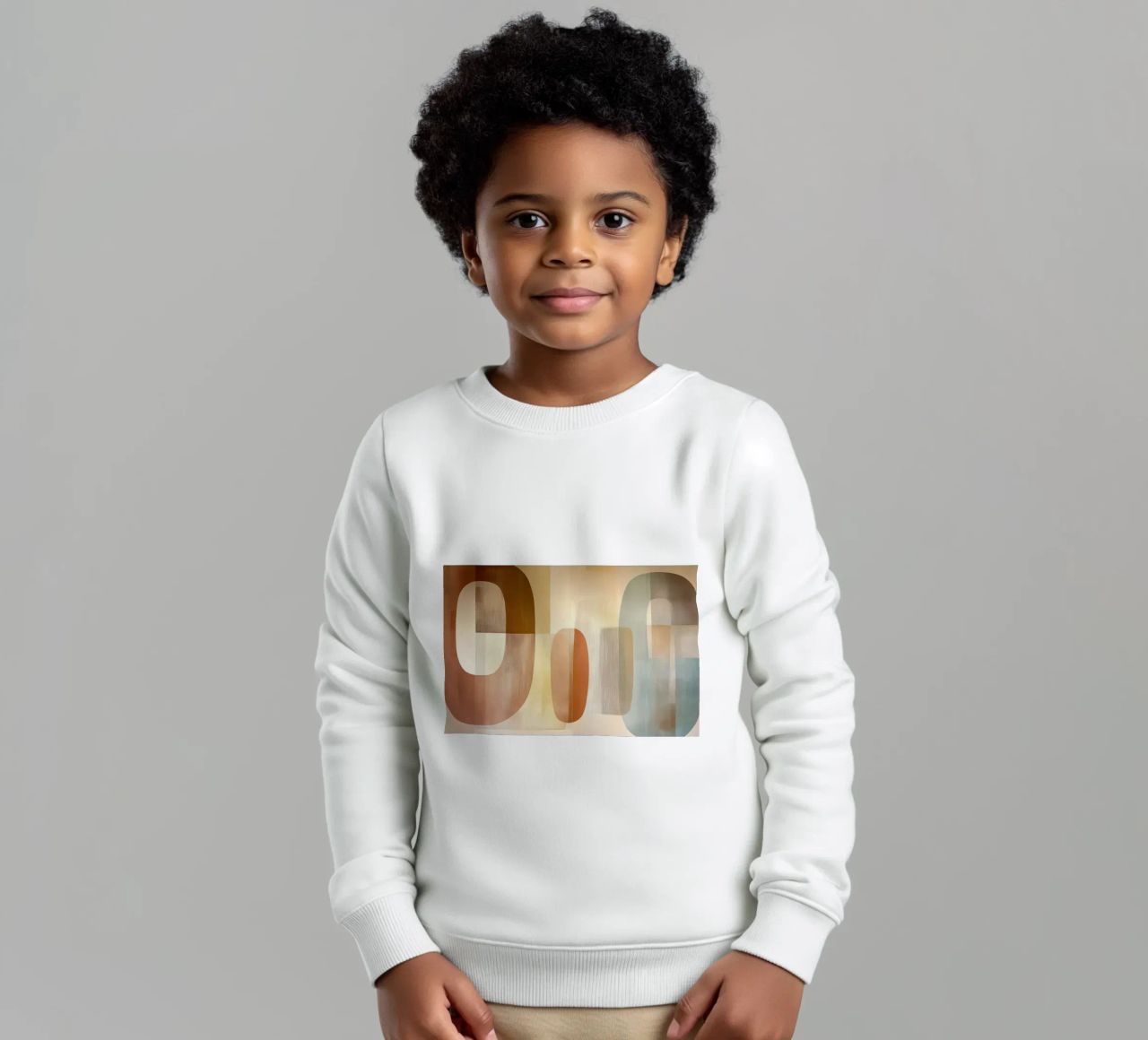 Abstract boho felpa bambino da Imagine