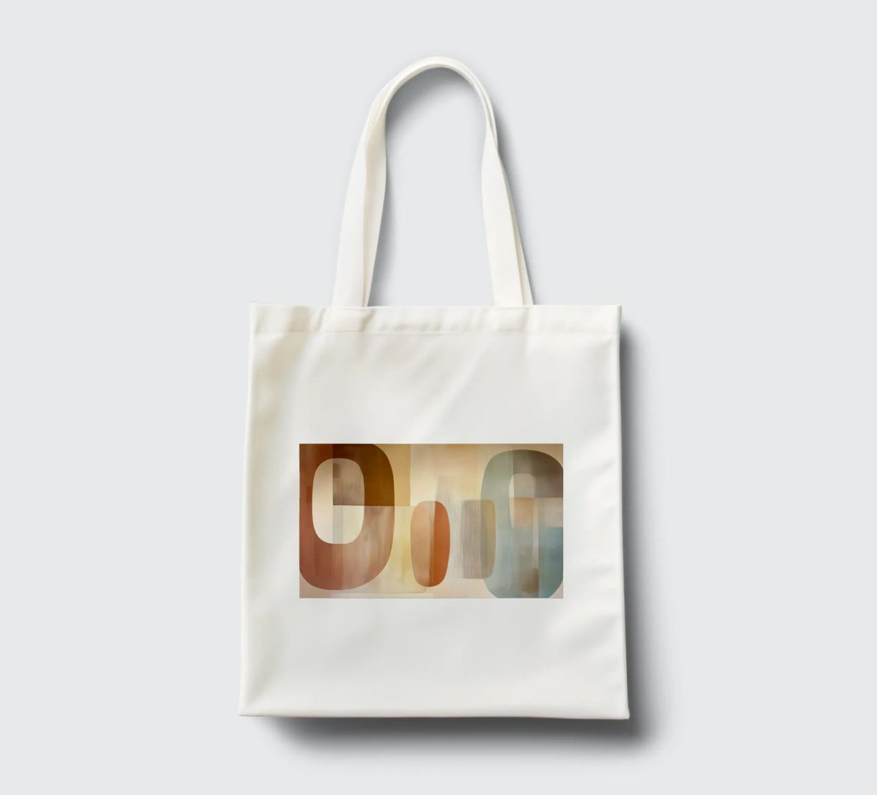 Abstract boho borsa in juta da Imagine