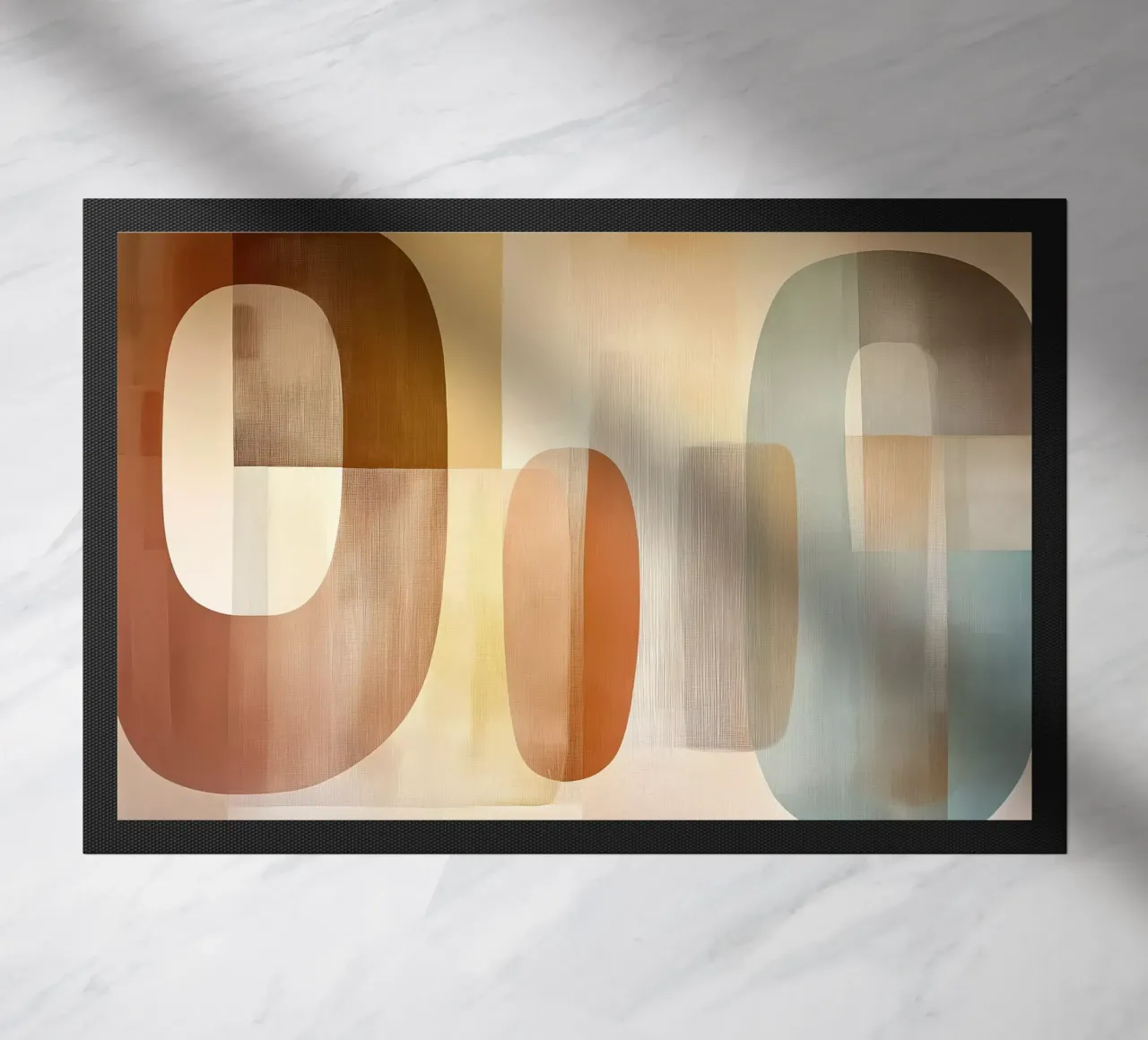 Abstract boho felpudo de Imagine