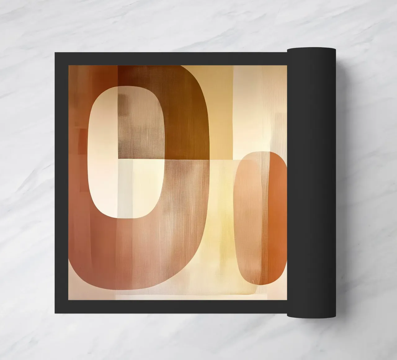Abstract boho felpudo de Imagine