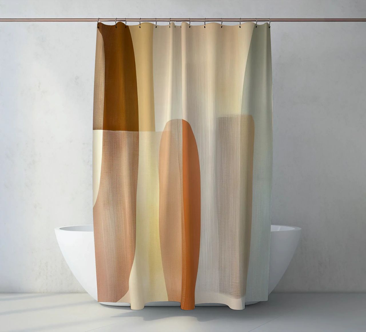 Abstract boho tenda da doccia da Imagine