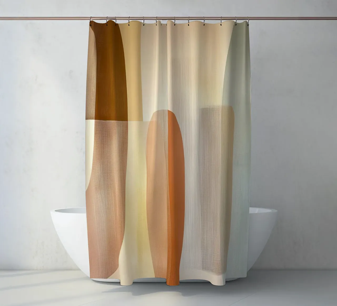 Abstract boho tenda da doccia da Imagine