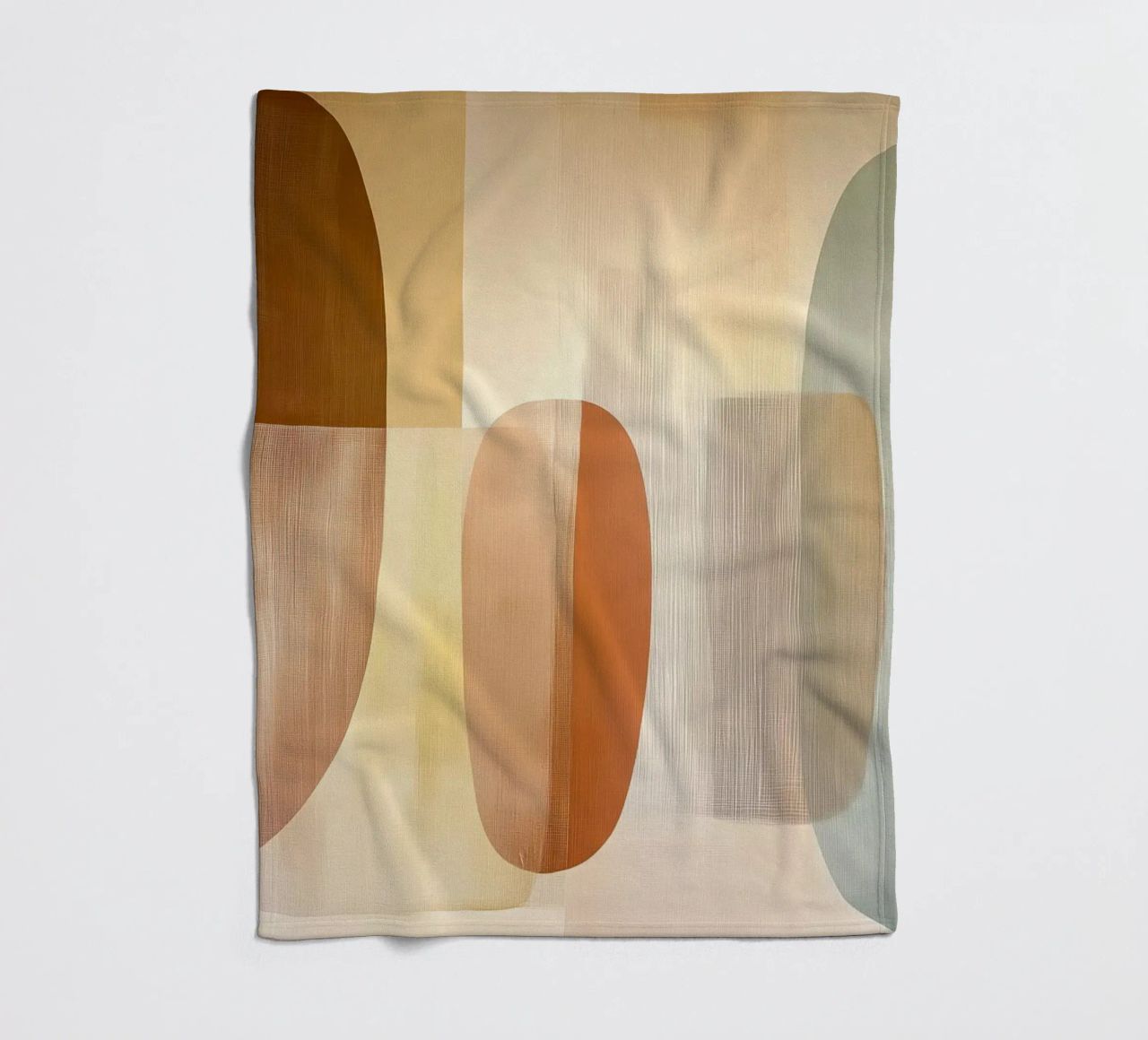Abstract boho coperta in pile da Imagine