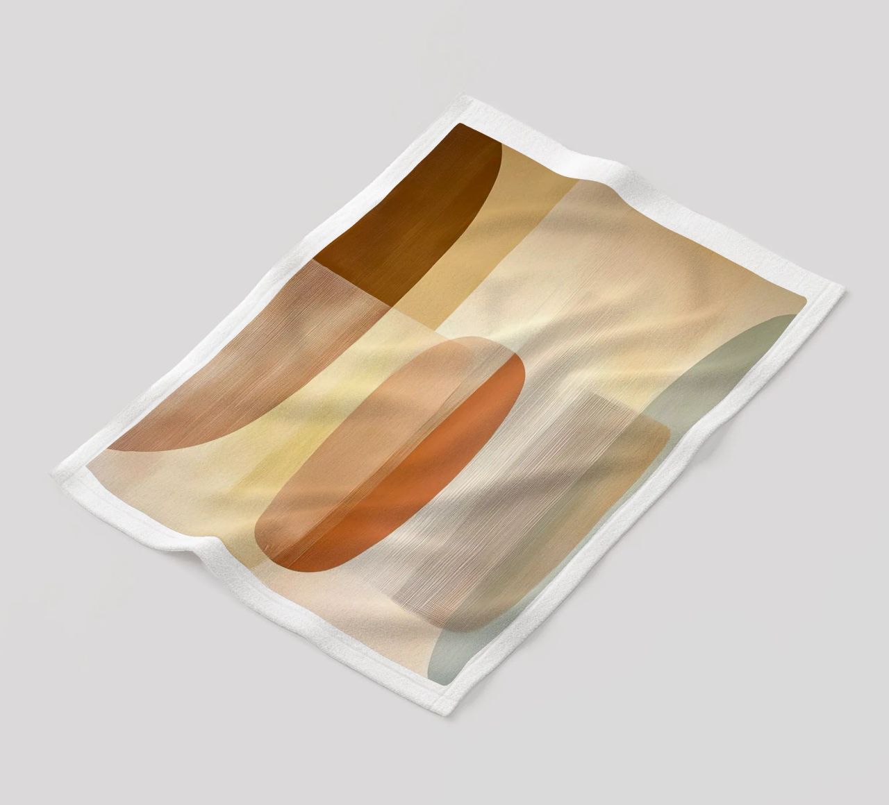 Abstract boho coperta in pile da Imagine
