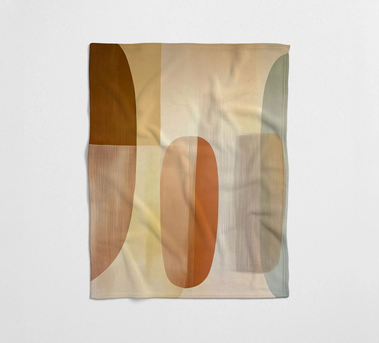 Abstract boho coperta in pile da Imagine