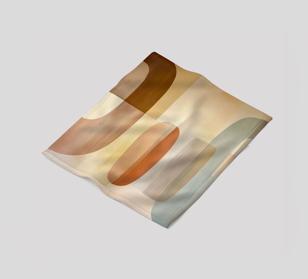 Abstract boho coperta in pile da Imagine