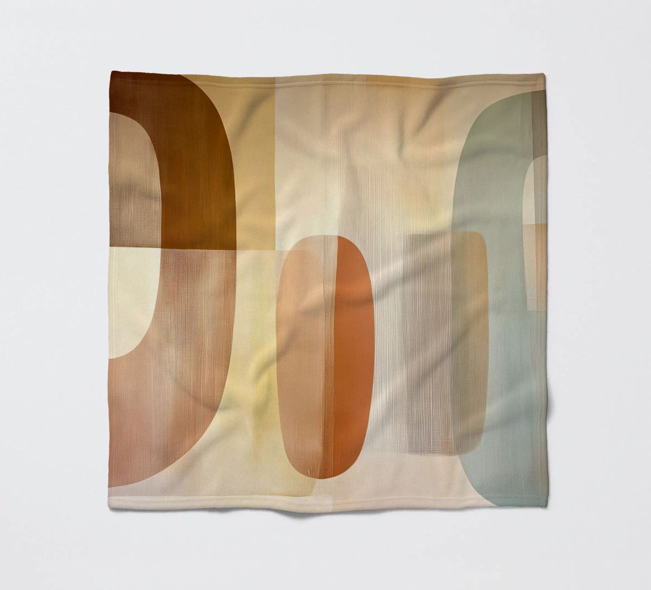 Abstract boho coperta in pile da Imagine