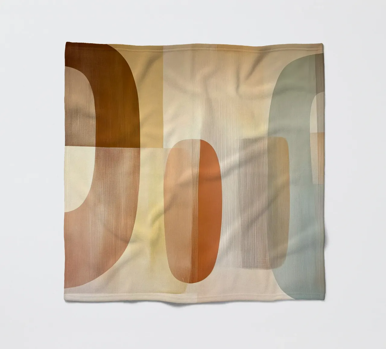 Abstract boho fleece blanket by Imagine